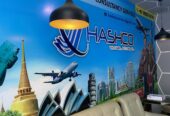 Hashco Services Flight Tkts,Visa