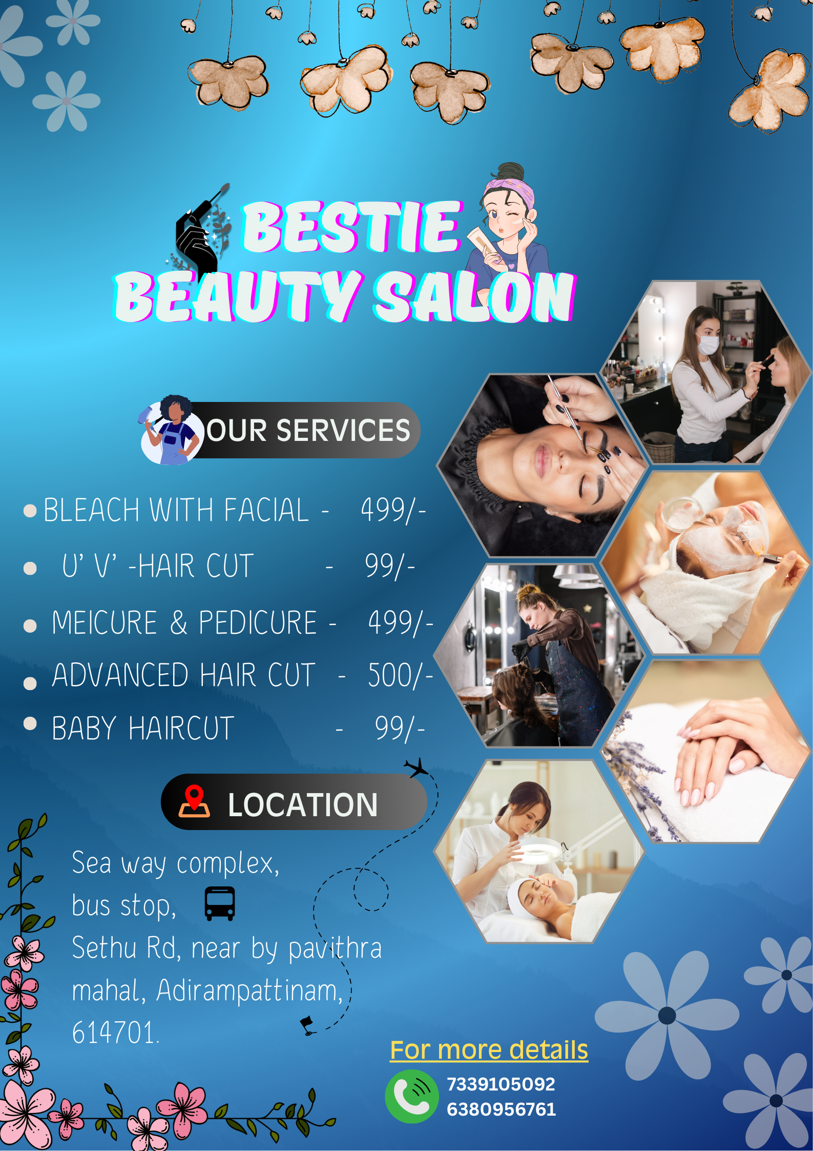 Bestie beauty parlour adirampattinam