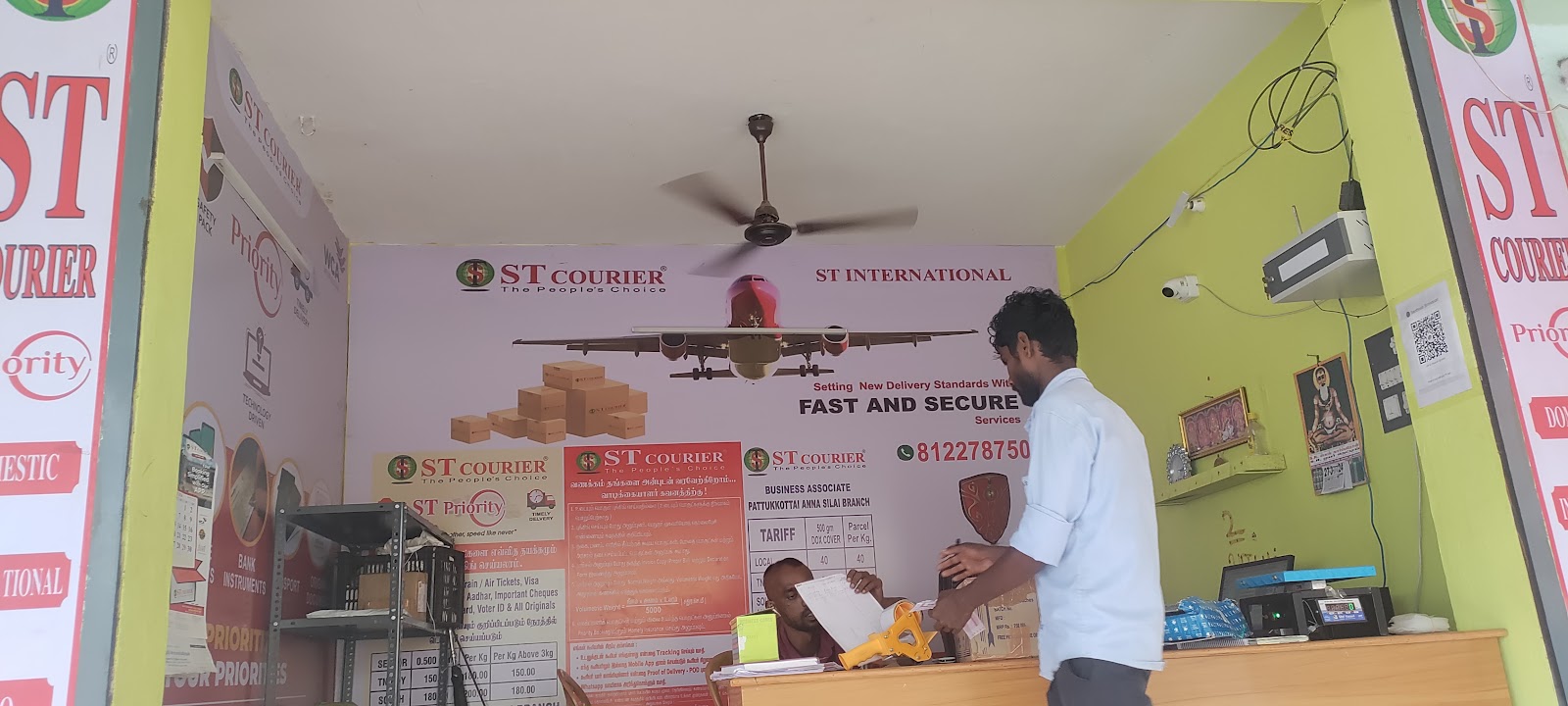 ST Courier Anna Silai branch Pattukkottai